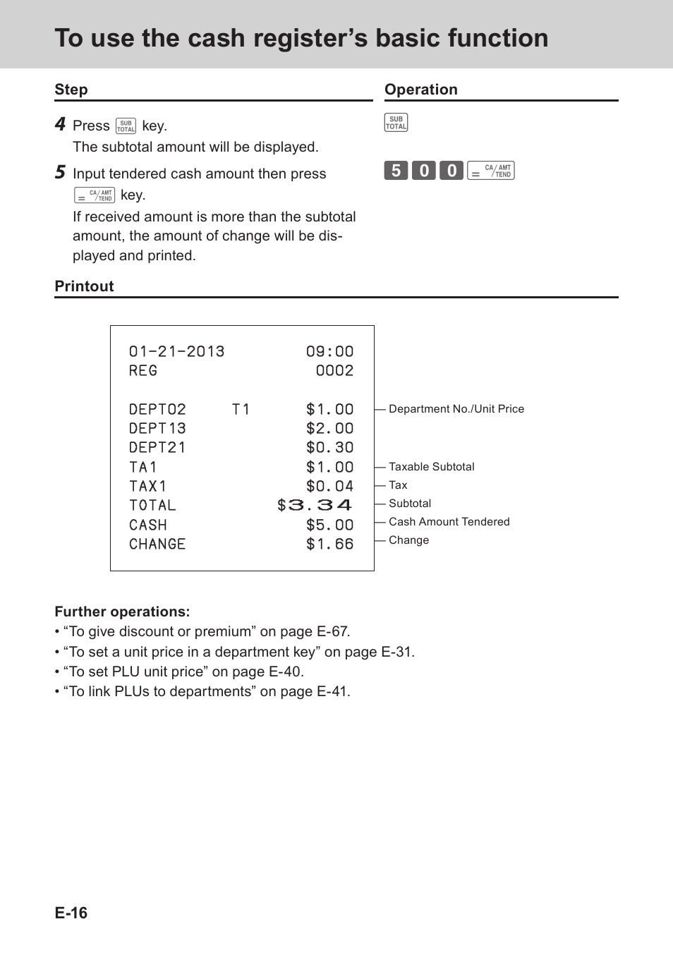 Casio PCR-T273 User Manual | Page 16 / 74