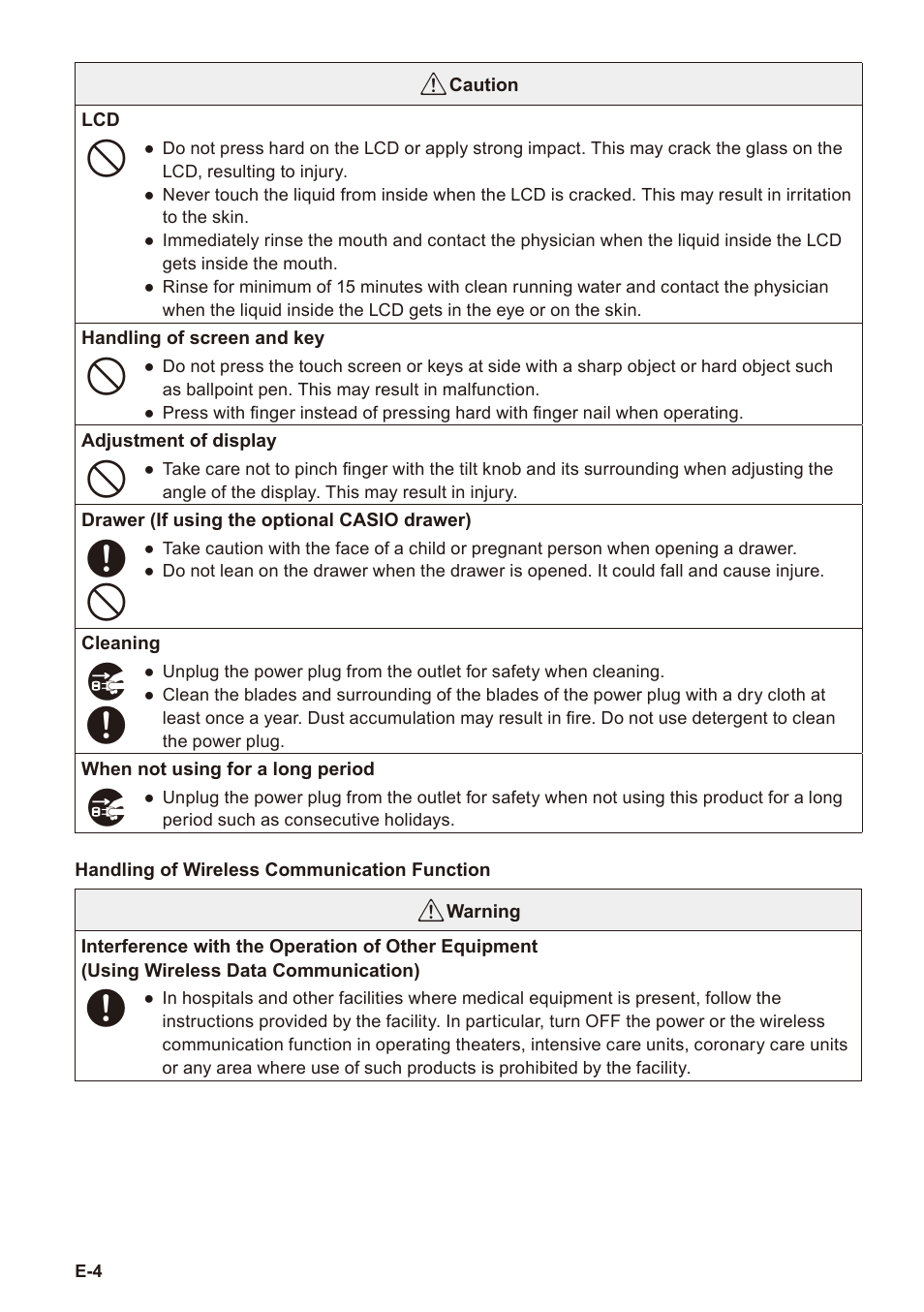 Casio V-R7000 User Manual | Page 6 / 36