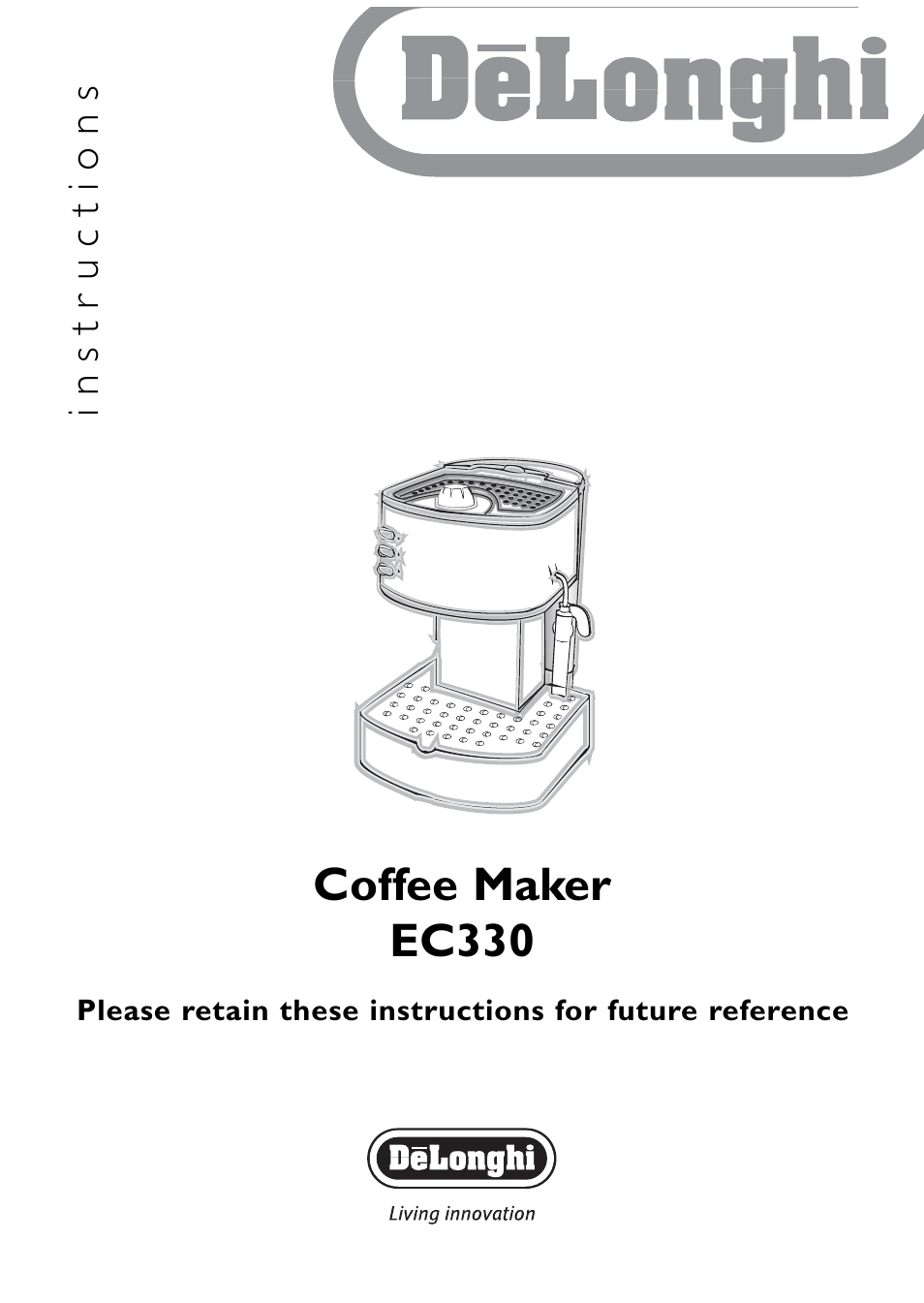 DeLonghi EC330 User Manual | 14 pages