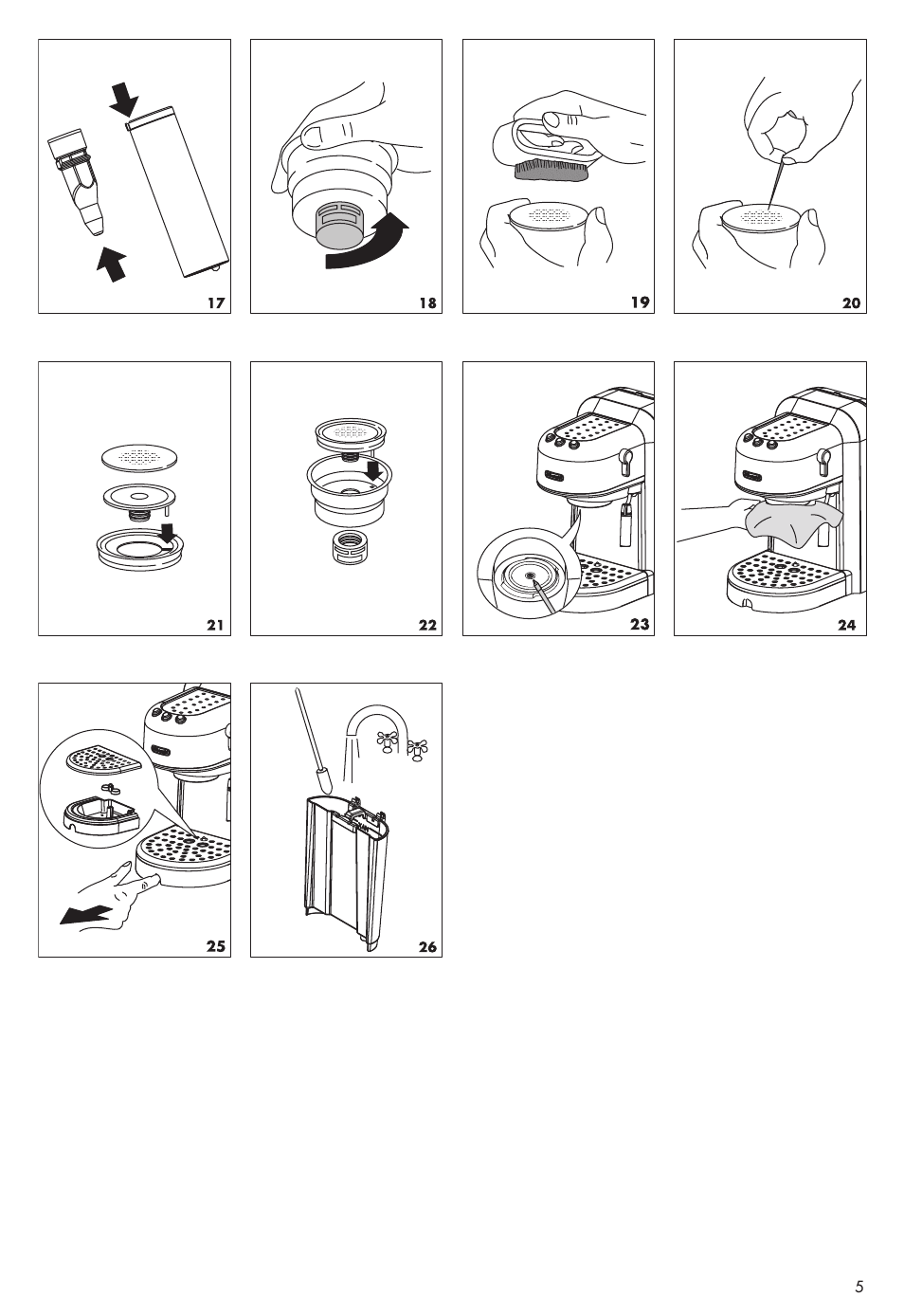 DeLonghi EC270 User Manual | Page 5 / 13