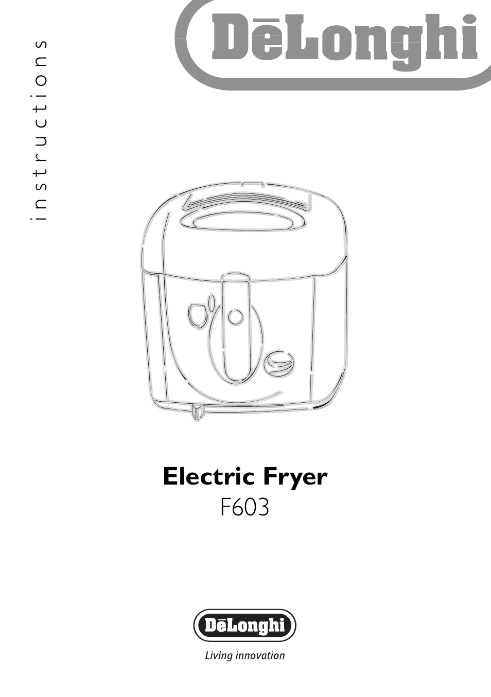 DeLonghi F603 User Manual | 11 pages