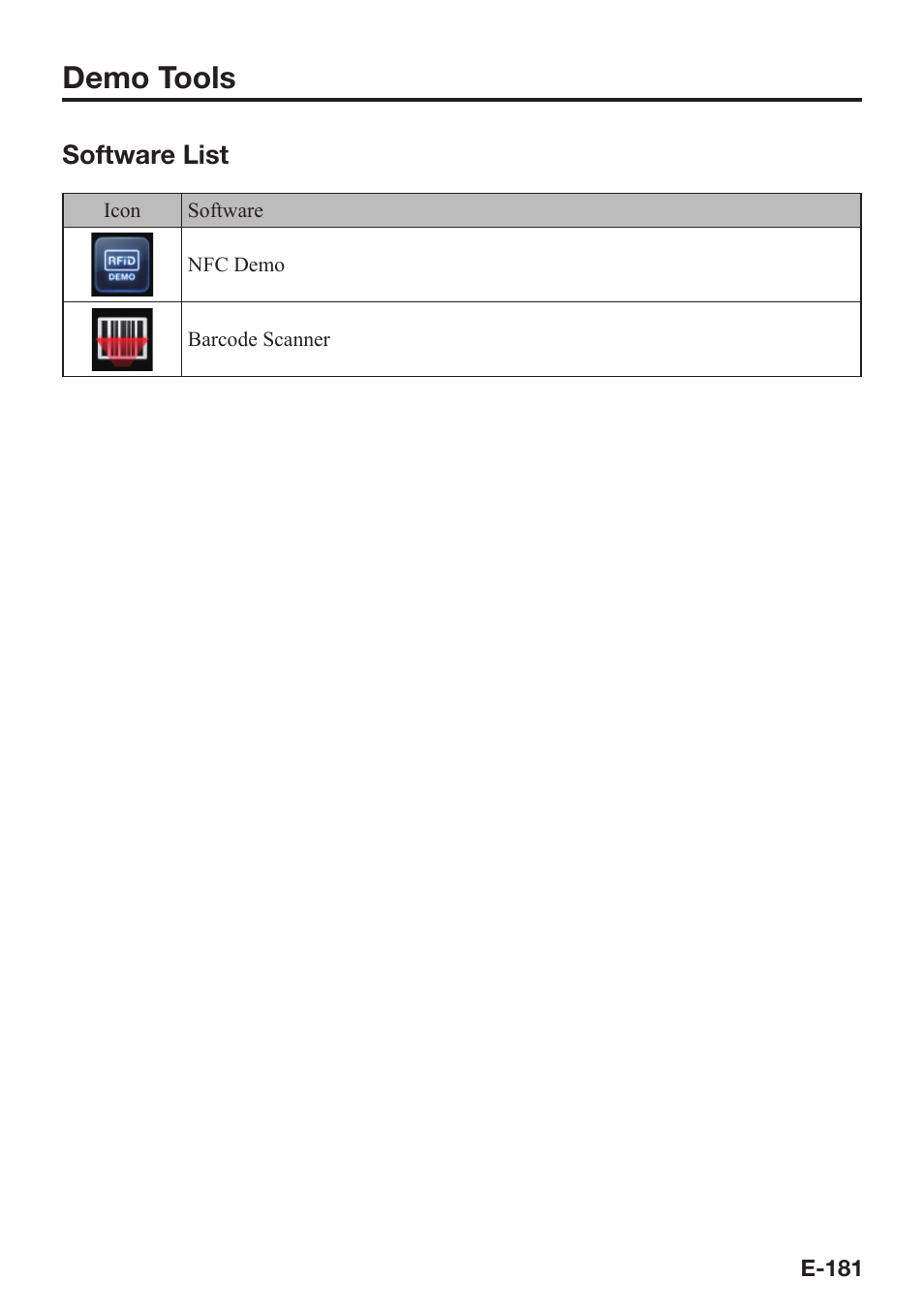 Demo tools | Casio V-N500 User Manual | Page 183 / 246