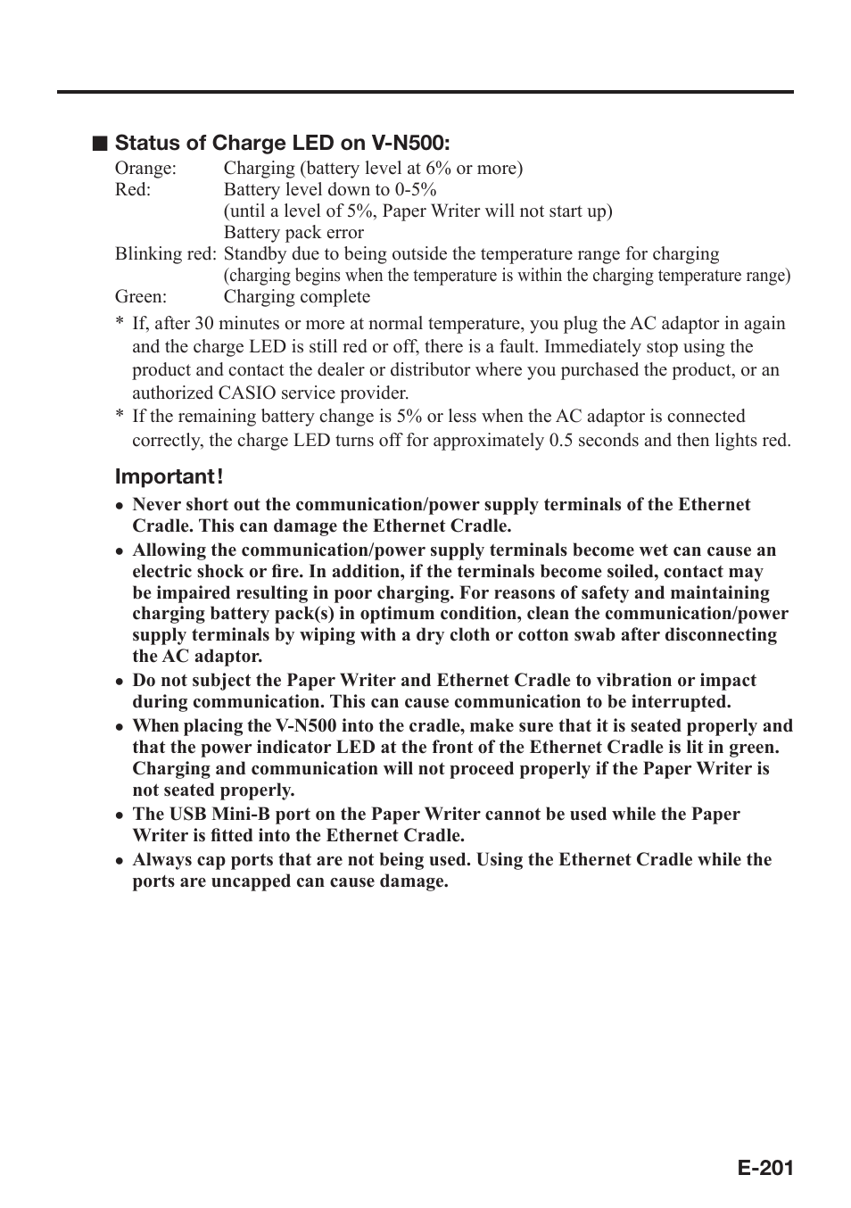 Casio V-N500 User Manual | Page 203 / 246