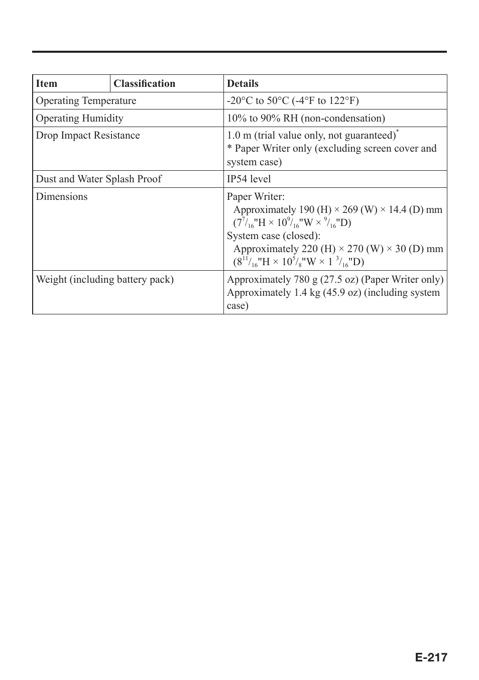 E-217 | Casio V-N500 User Manual | Page 219 / 246