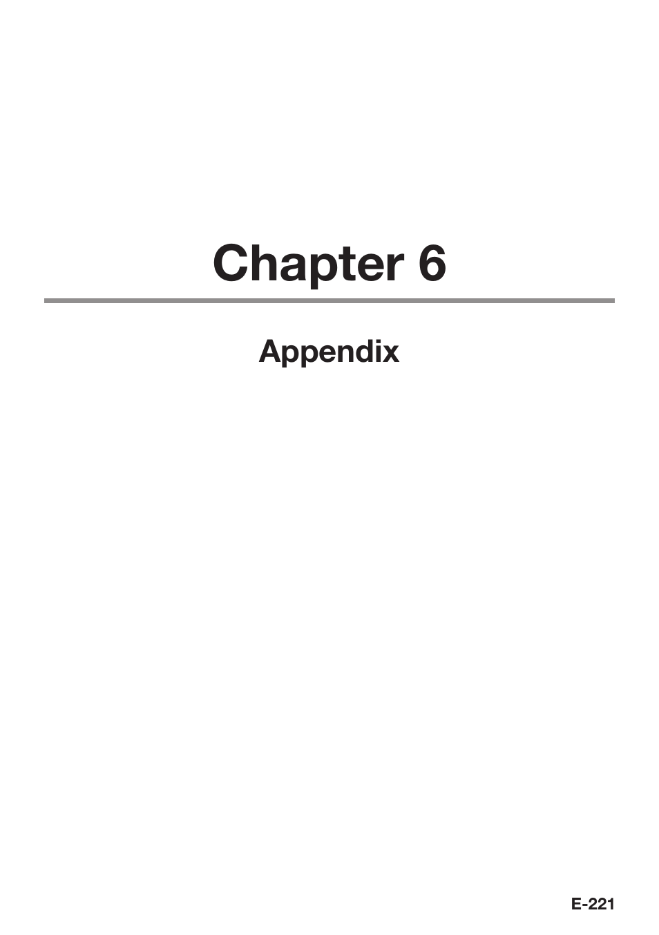 Chapter 6 | Casio V-N500 User Manual | Page 223 / 246