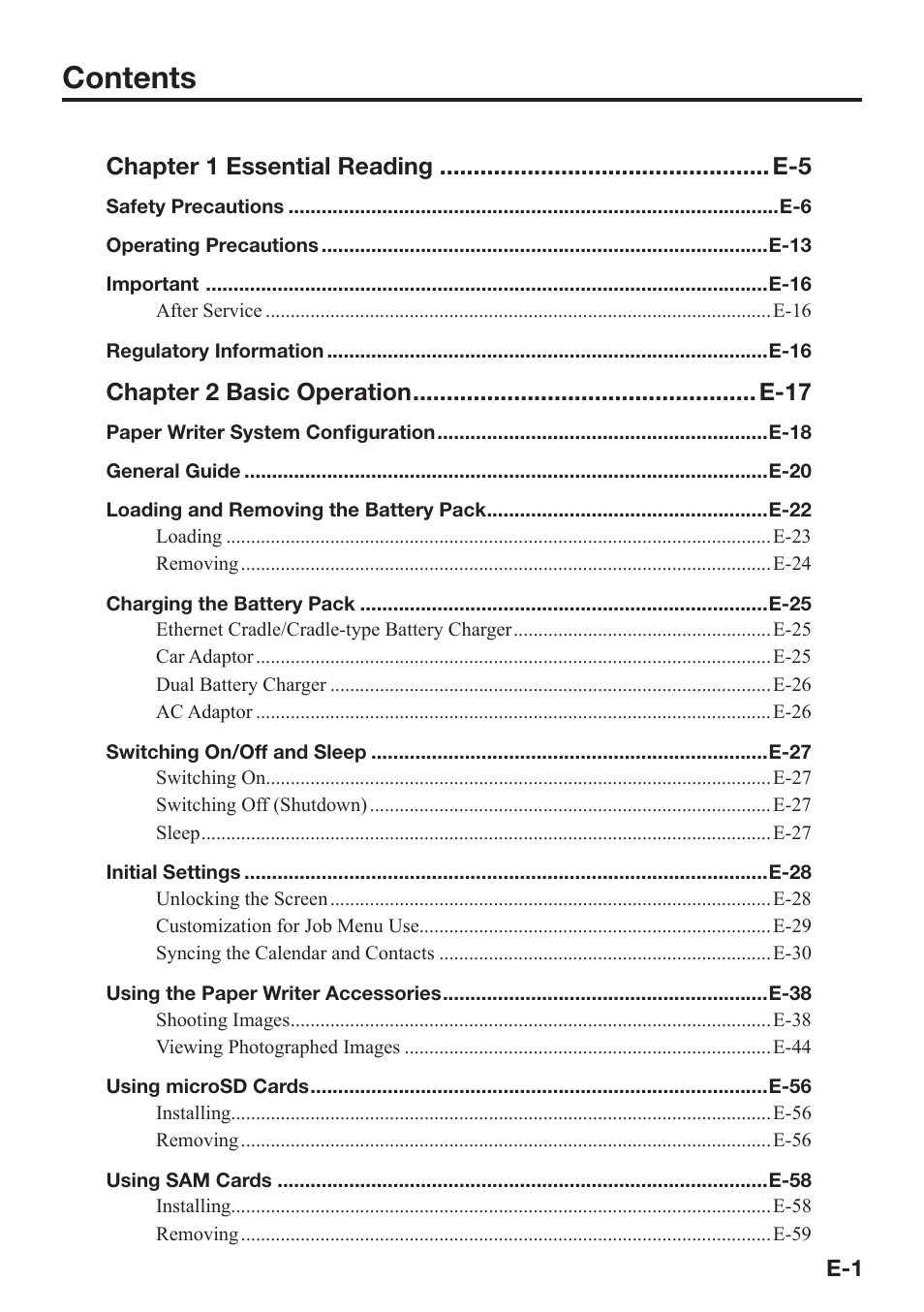 Casio V-N500 User Manual | Page 3 / 246
