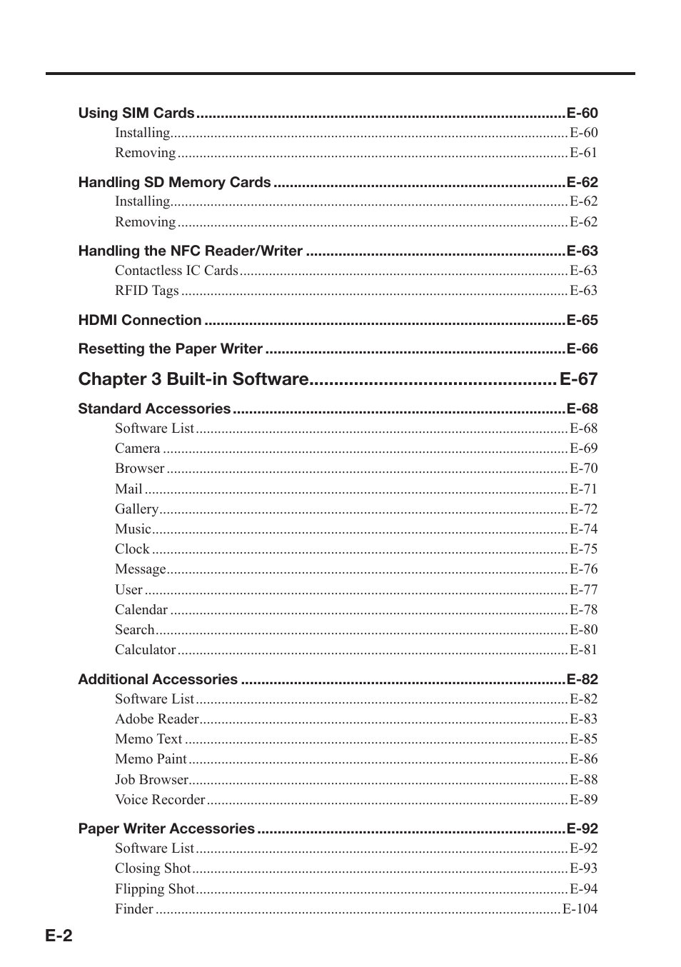 Casio V-N500 User Manual | Page 4 / 246