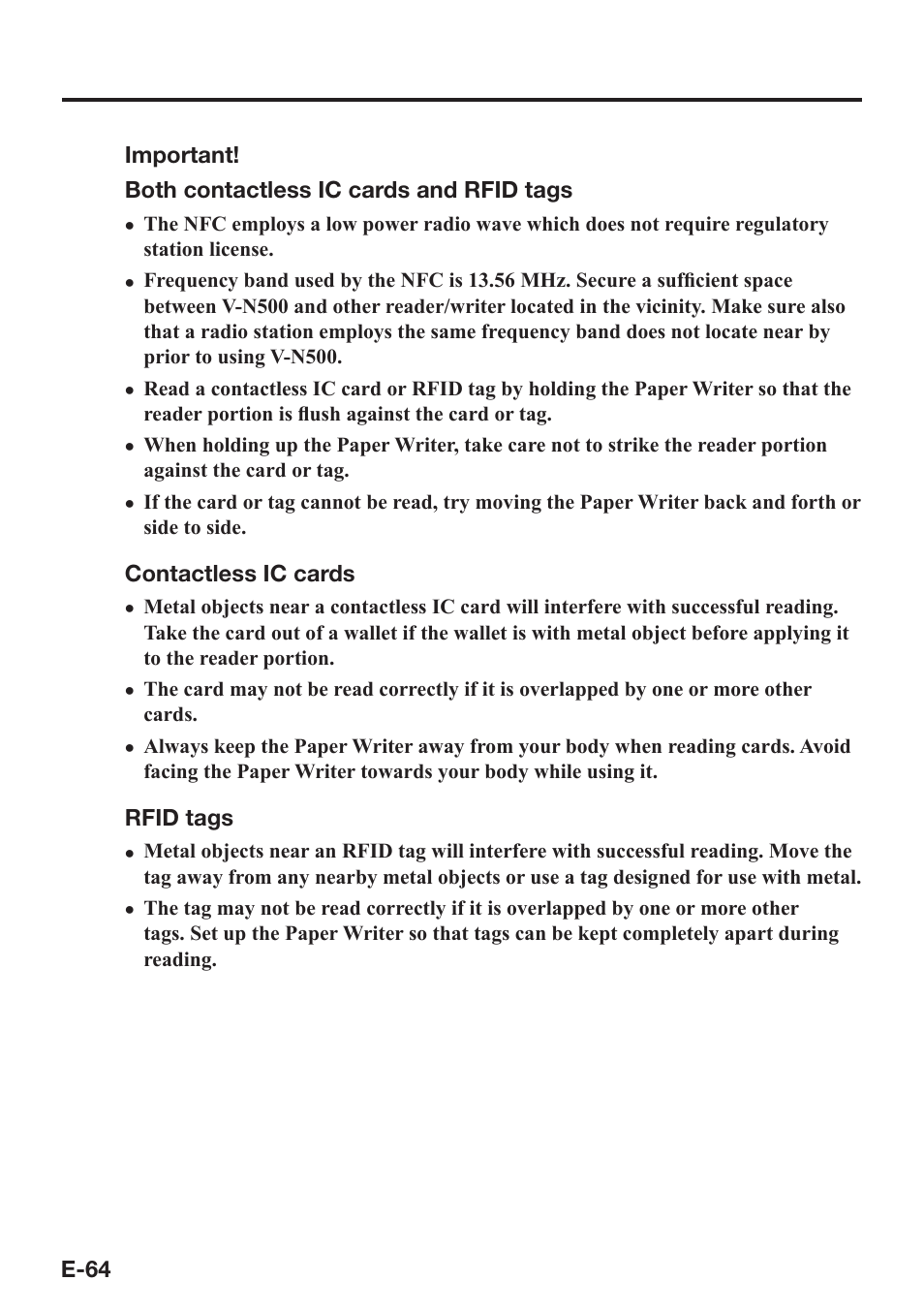 Casio V-N500 User Manual | Page 66 / 246