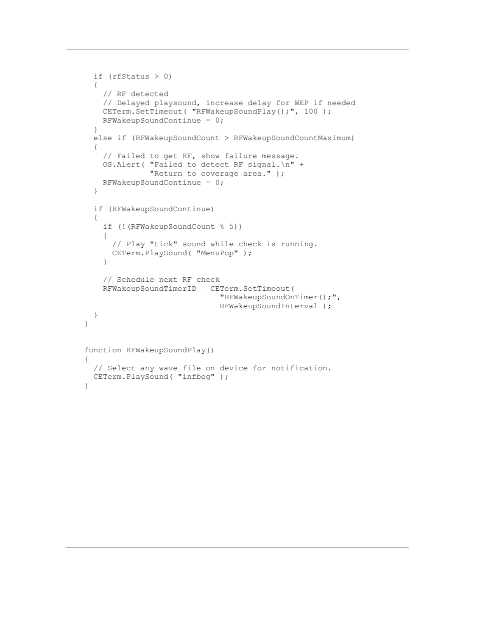 Casio Naurtech CETerm Ver.5.5 Scripting Guide User Manual | Page 101 / 164