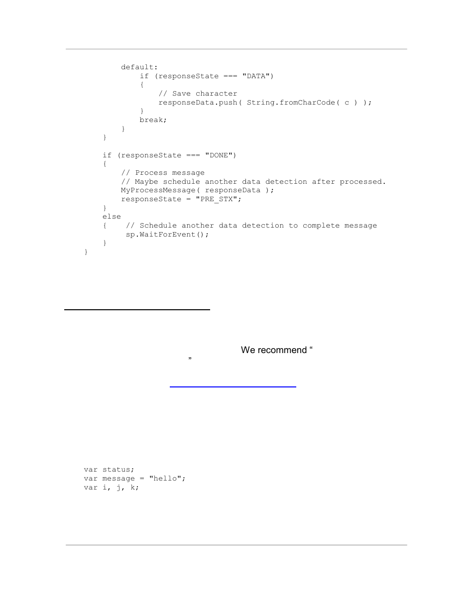 9 writing efficient scripts, 1 use local variables | Casio Naurtech CETerm Ver.5.5 Scripting Guide User Manual | Page 118 / 164