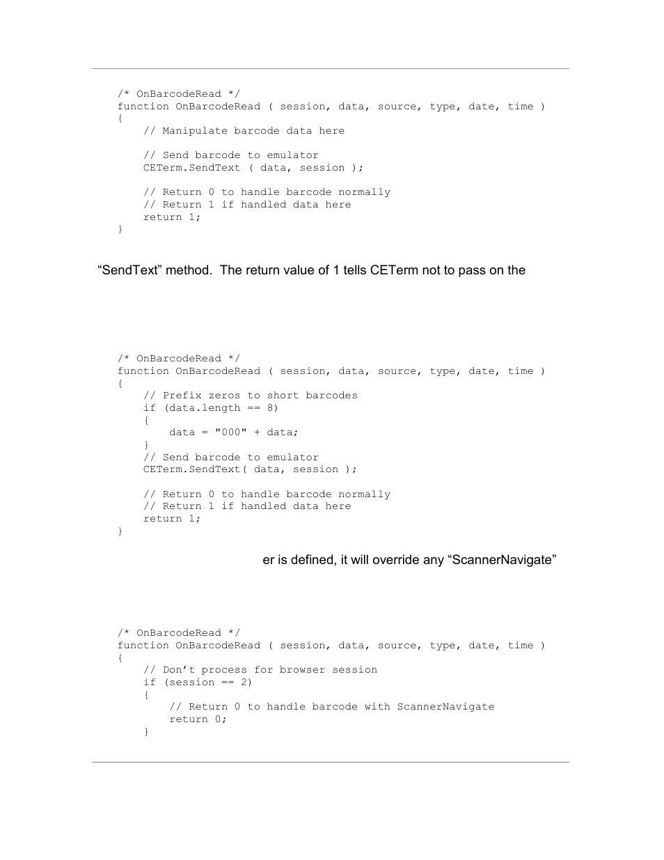 Casio Naurtech CETerm Ver.5.5 Scripting Guide User Manual | Page 17 / 164