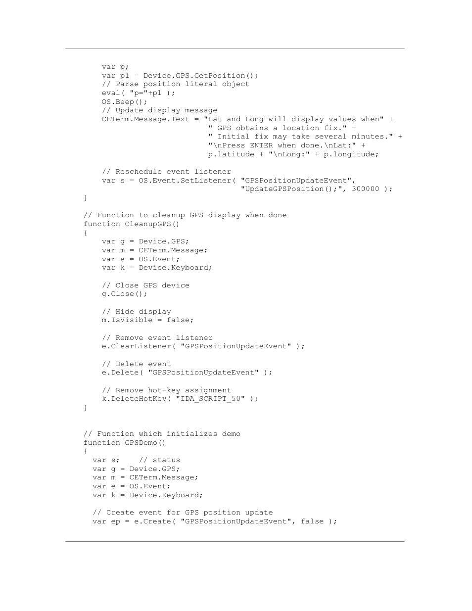 Casio Naurtech CETerm Ver.5.5 Scripting Guide User Manual | Page 54 / 164