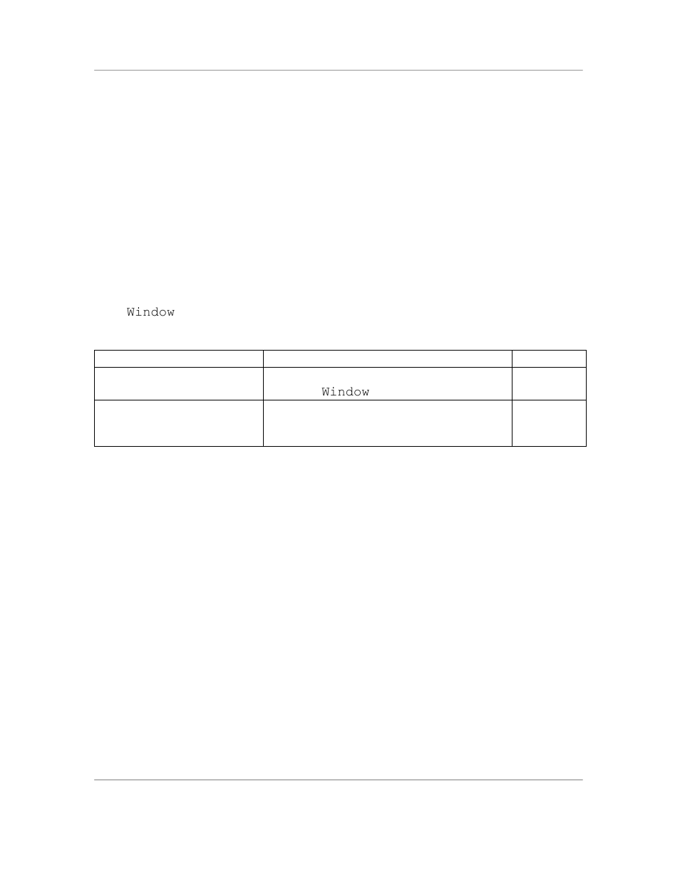Properties, Status = settopmost ( windowhandle ), Status = show ( windowhandle, visible ) | Property description values | Casio Naurtech CETerm Ver.5.5 Scripting Guide User Manual | Page 81 / 164