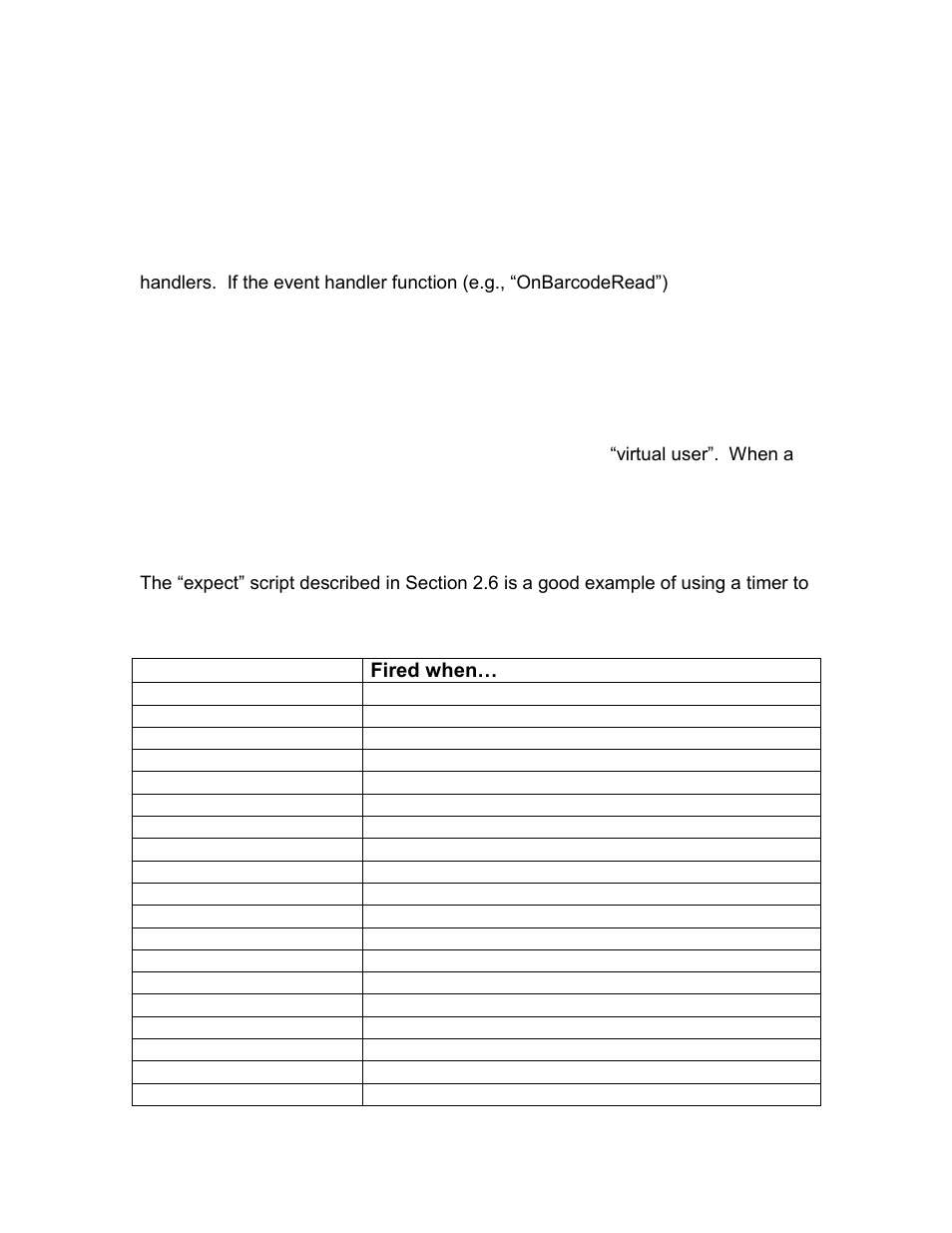 0 ceterm script events | Casio Naurtech CETerm Ver.5.5 Scripting Guide User Manual | Page 82 / 164