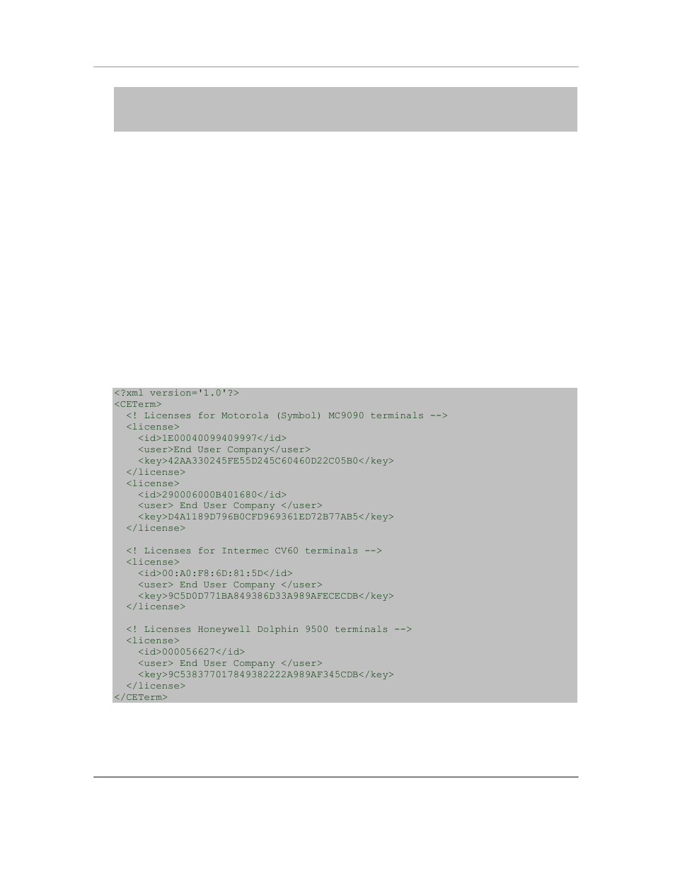 Automated licensing | Casio Naurtech CETerm Ver.5.5 User Manual User Manual | Page 102 / 160