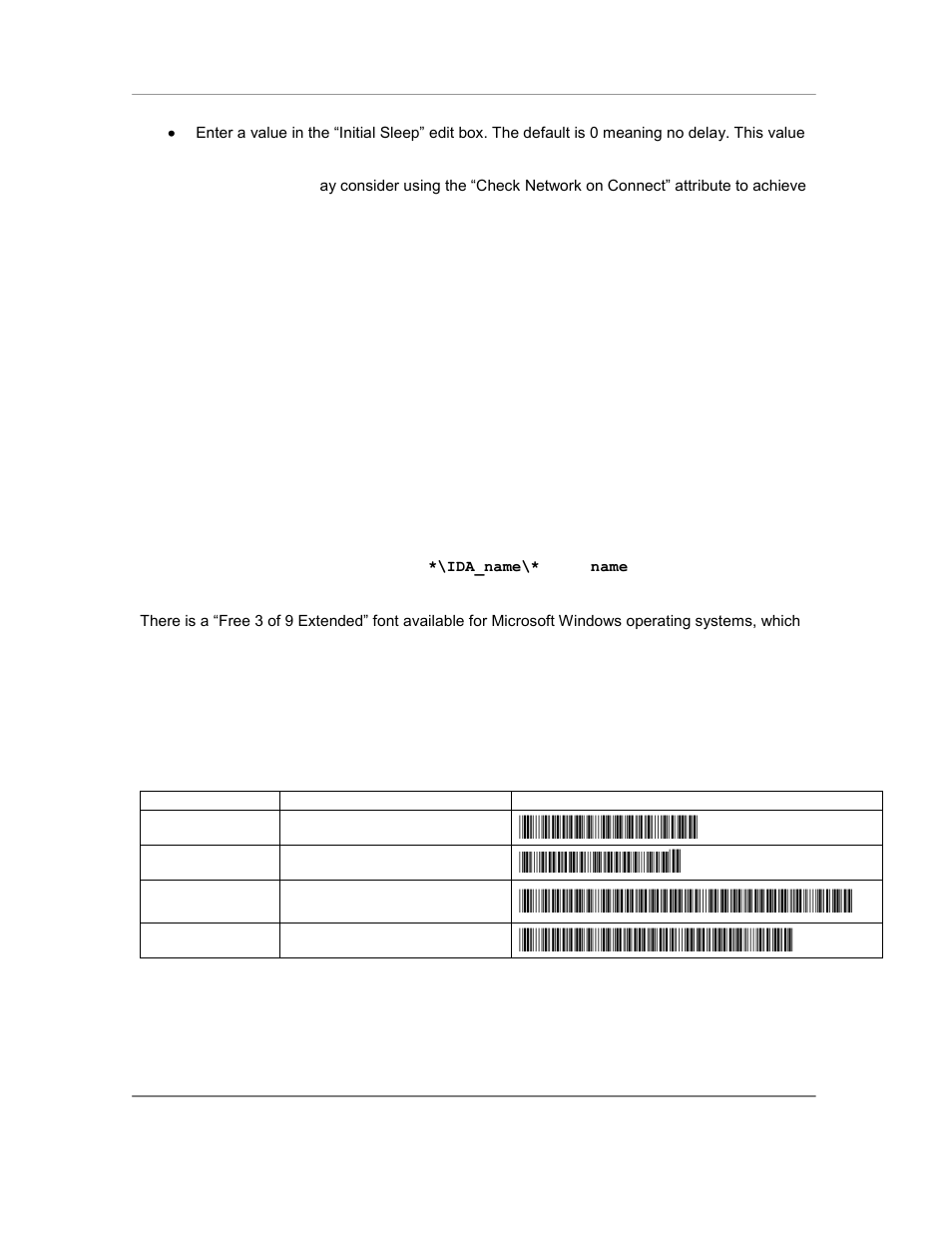 Run a script, Use barcodes to invoke operations or keystrokes, Ida_pf2 | Ida_session_connect, Ida_field_exit, Ida_tab | Casio Naurtech CETerm Ver.5.5 User Manual User Manual | Page 107 / 160