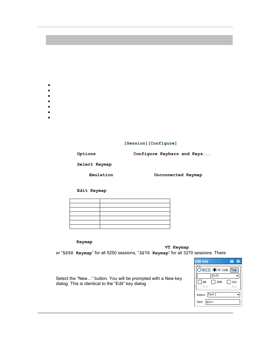 Remap a hardware key | Casio Naurtech CETerm Ver.5.5 User Manual User Manual | Page 111 / 160
