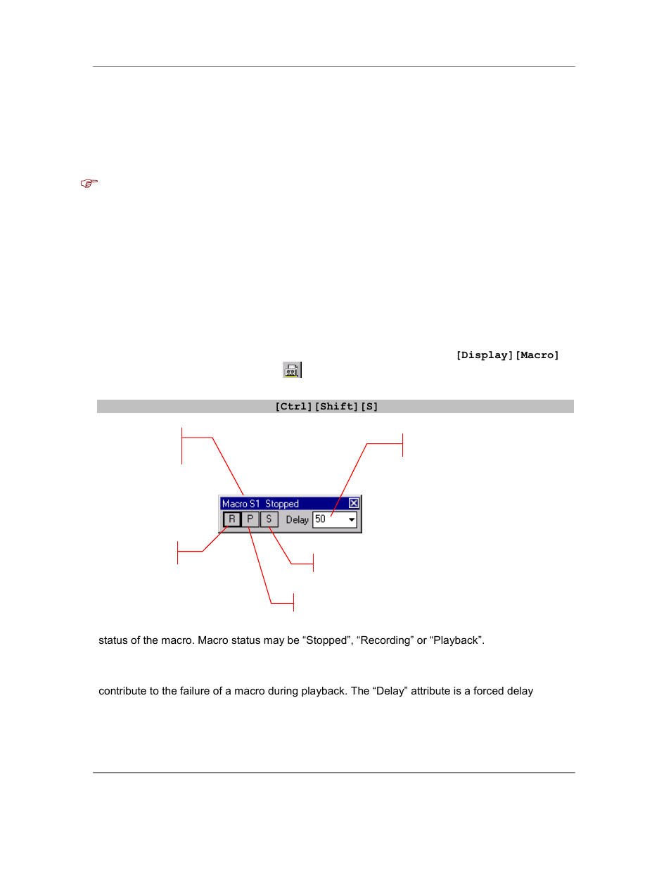 Macros | Casio Naurtech CETerm Ver.5.5 User Manual User Manual | Page 135 / 160
