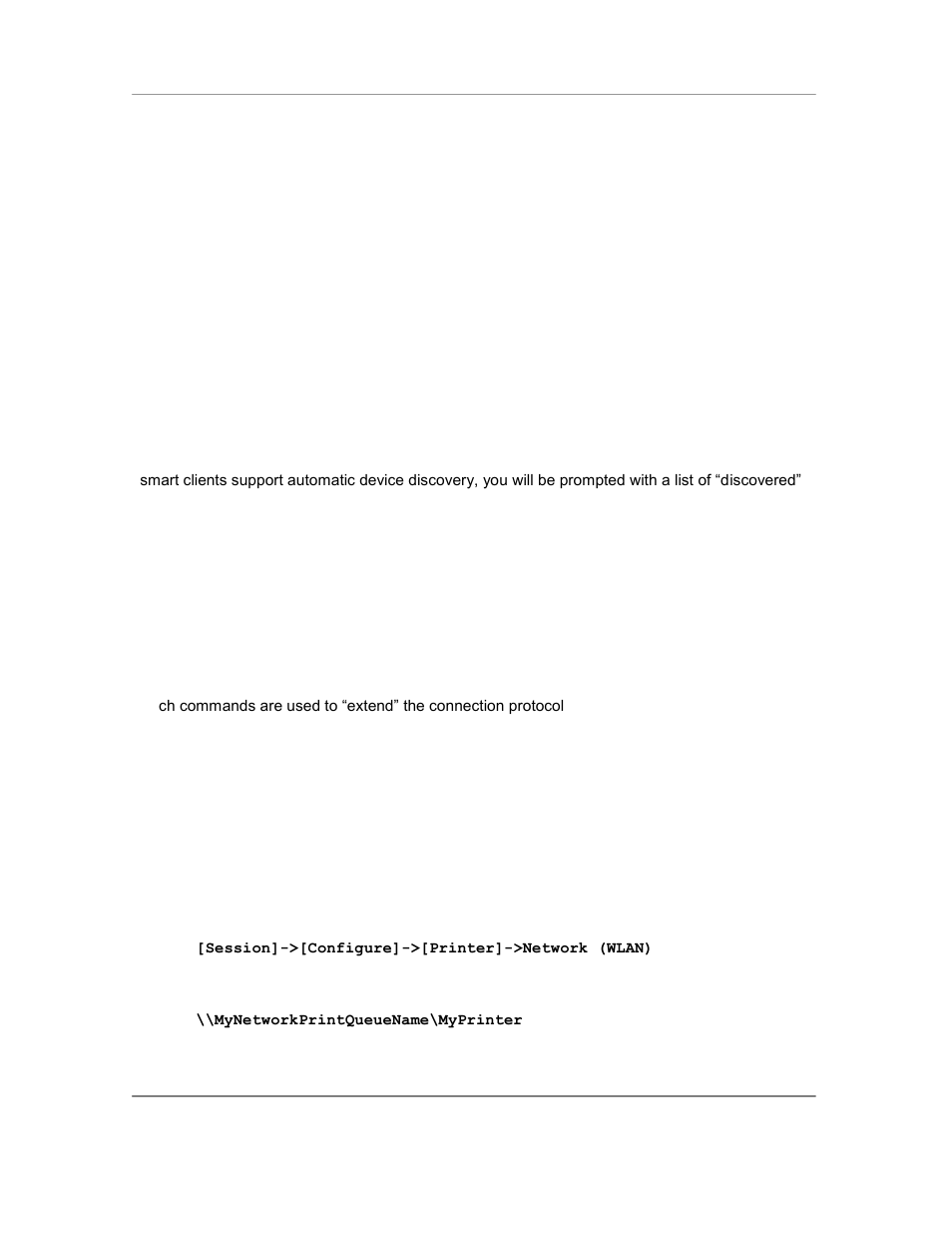 Printing, Vt printing, Legacy extended commands | Printing to a network / 802.11x wifi printer | Casio Naurtech CETerm Ver.5.5 User Manual User Manual | Page 139 / 160