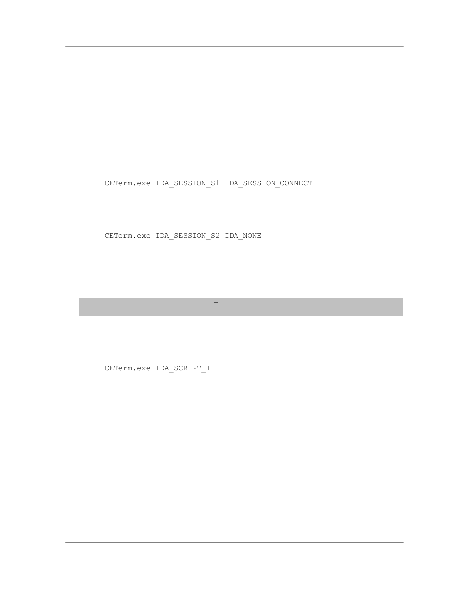 Command line options | Casio Naurtech CETerm Ver.5.5 User Manual User Manual | Page 145 / 160