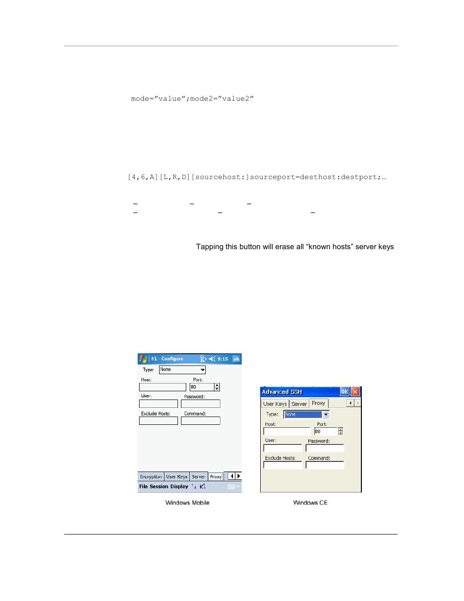 Proxy | Casio Naurtech CETerm Ver.5.5 User Manual User Manual | Page 52 / 160