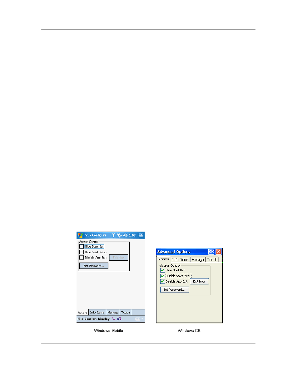 Access | Casio Naurtech CETerm Ver.5.5 User Manual User Manual | Page 88 / 160