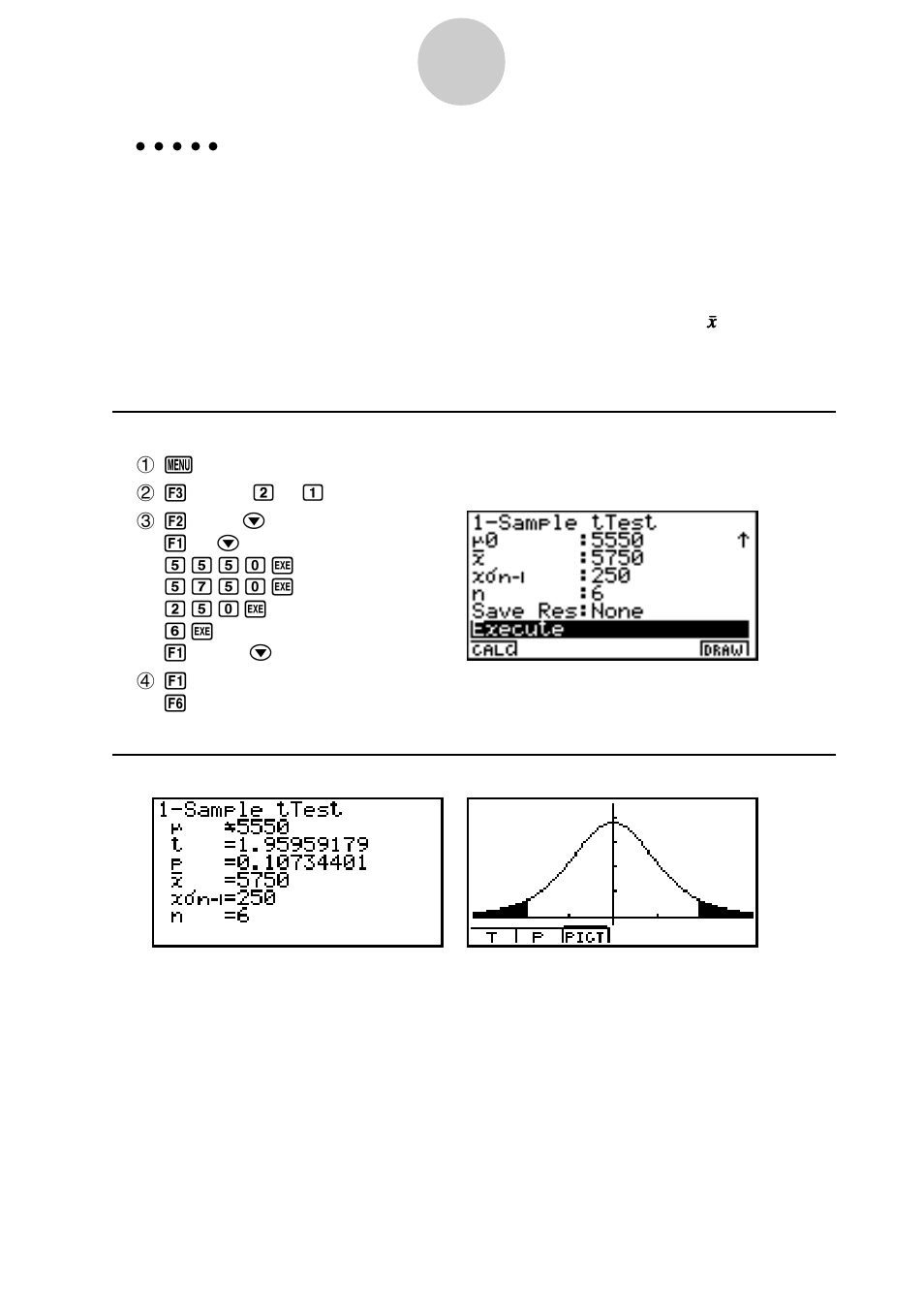 Casio ALGEBRA FX2.0 Advanced Statistics Examples 1 User Manual | Page 11 / 25