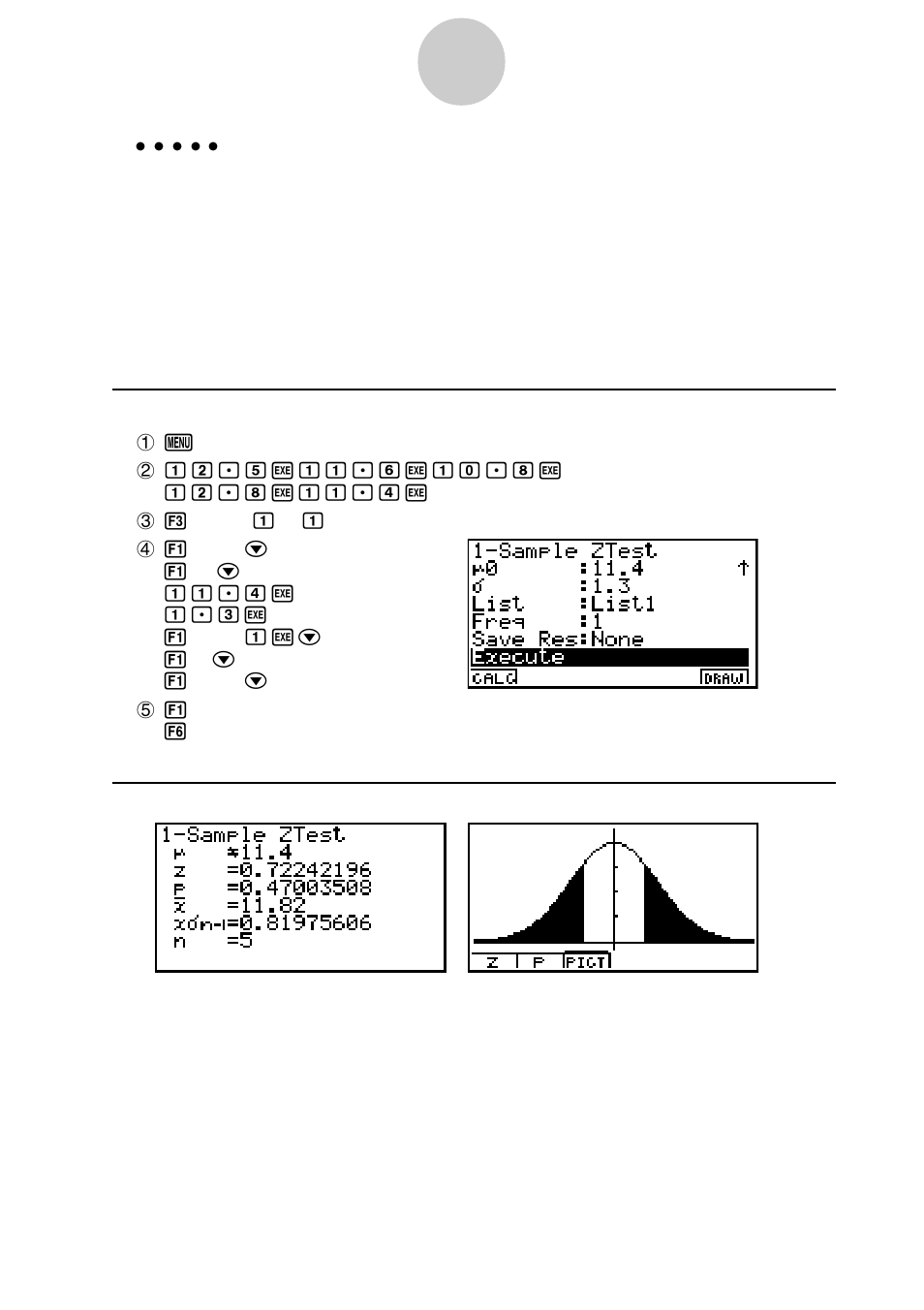 Casio ALGEBRA FX2.0 Advanced Statistics Examples 1 User Manual | Page 3 / 25