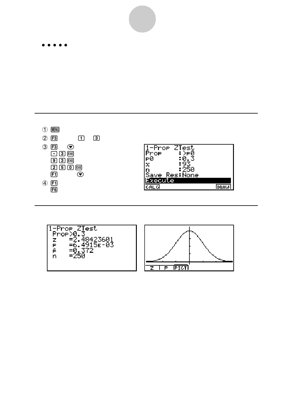 Casio ALGEBRA FX2.0 Advanced Statistics Examples 1 User Manual | Page 7 / 25