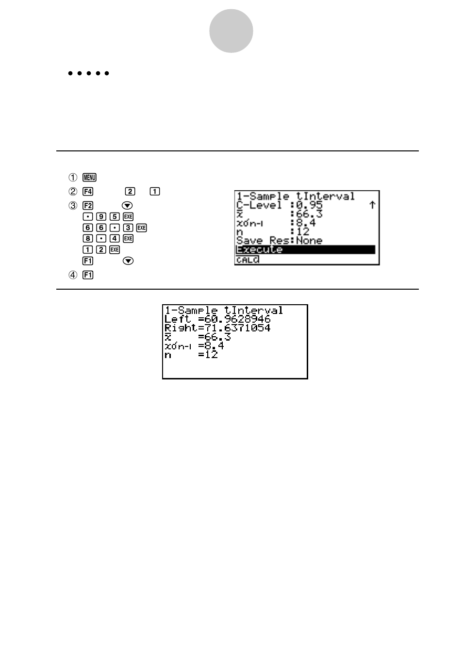 Casio ALGEBRA FX2.0 Advanced Statistics Examples 2 User Manual | Page 10 / 14