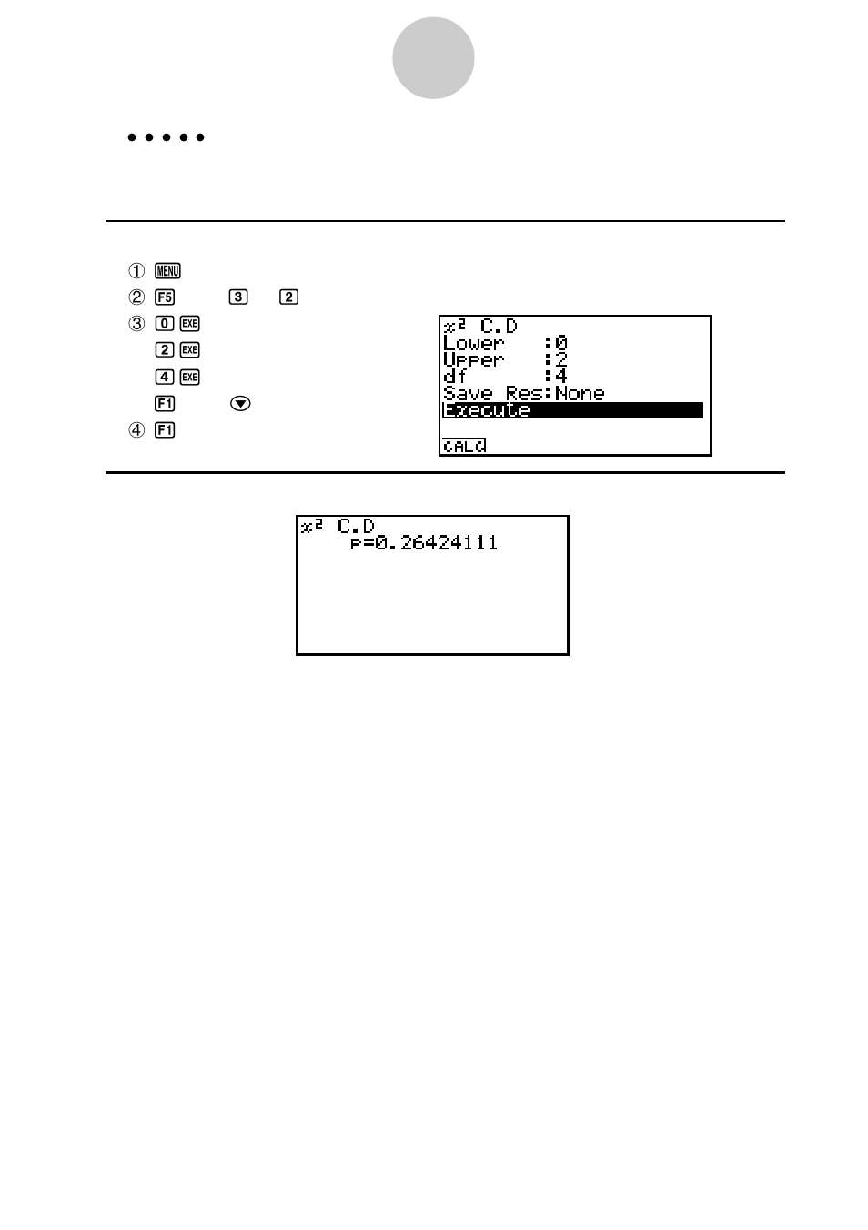 Casio ALGEBRA FX2.0 Advanced Statistics Examples 3 User Manual | Page 14 / 30