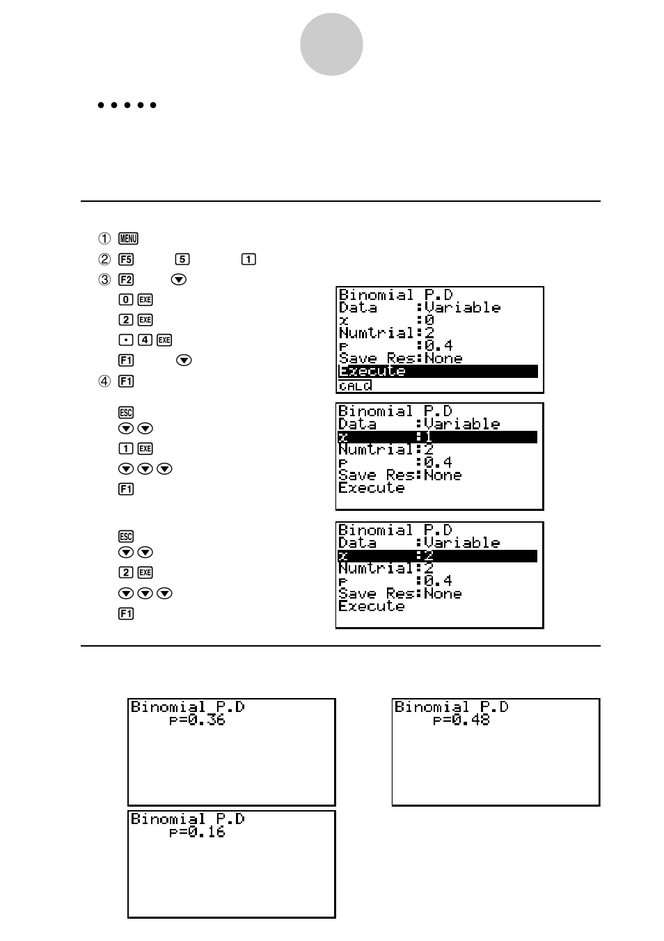 Casio ALGEBRA FX2.0 Advanced Statistics Examples 3 User Manual | Page 20 / 30