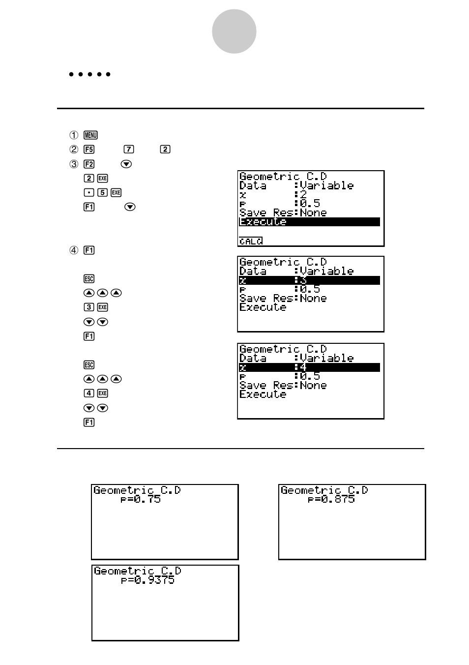 Casio ALGEBRA FX2.0 Advanced Statistics Examples 3 User Manual | Page 30 / 30