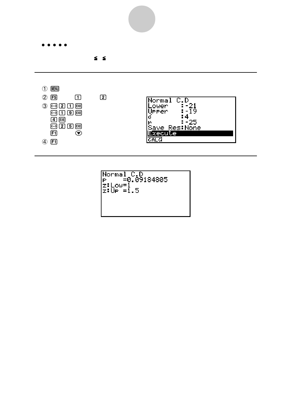 Casio ALGEBRA FX2.0 Advanced Statistics Examples 3 User Manual | Page 4 / 30
