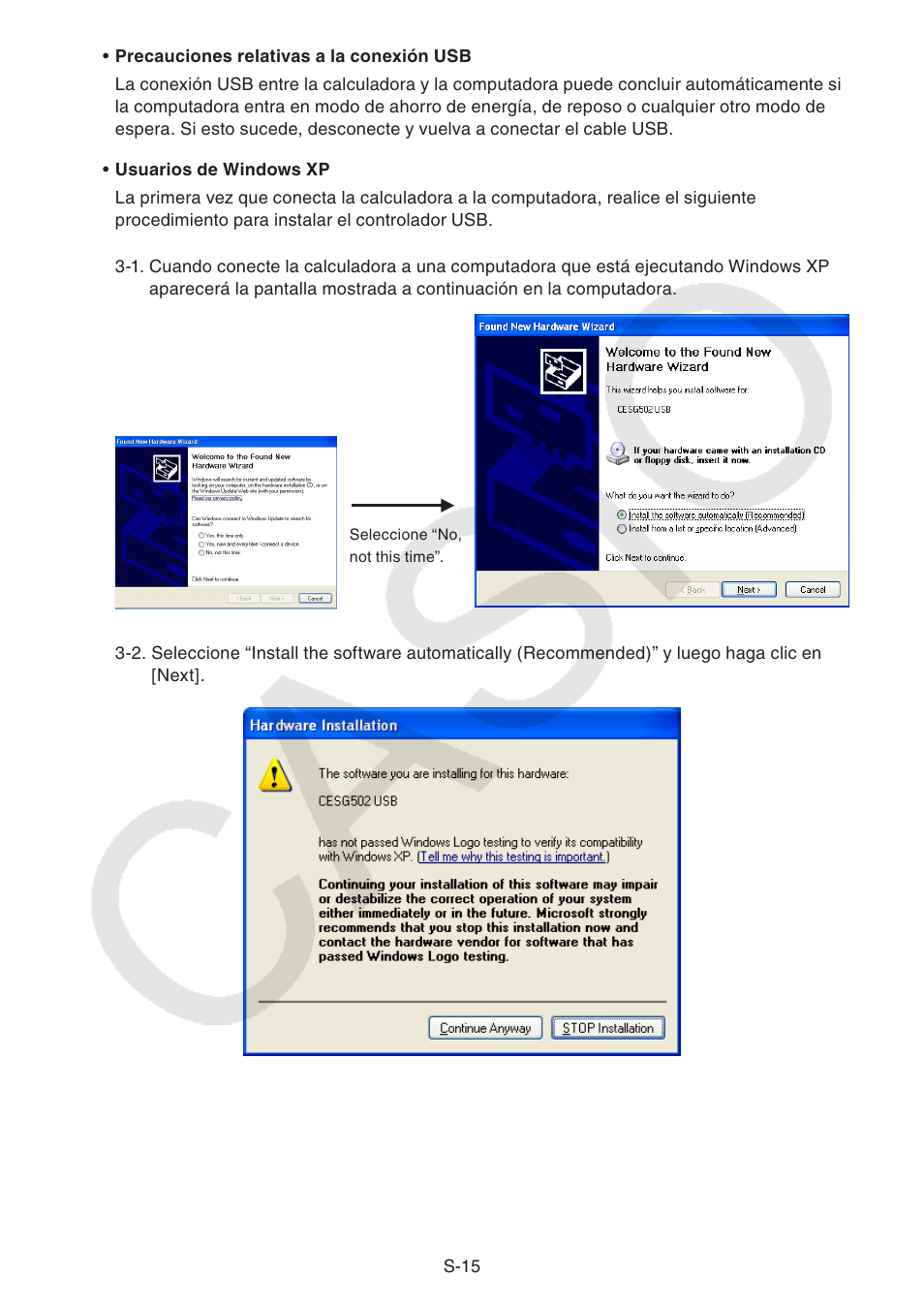 Casio Screen Receiver User Manual | Page 16 / 29
