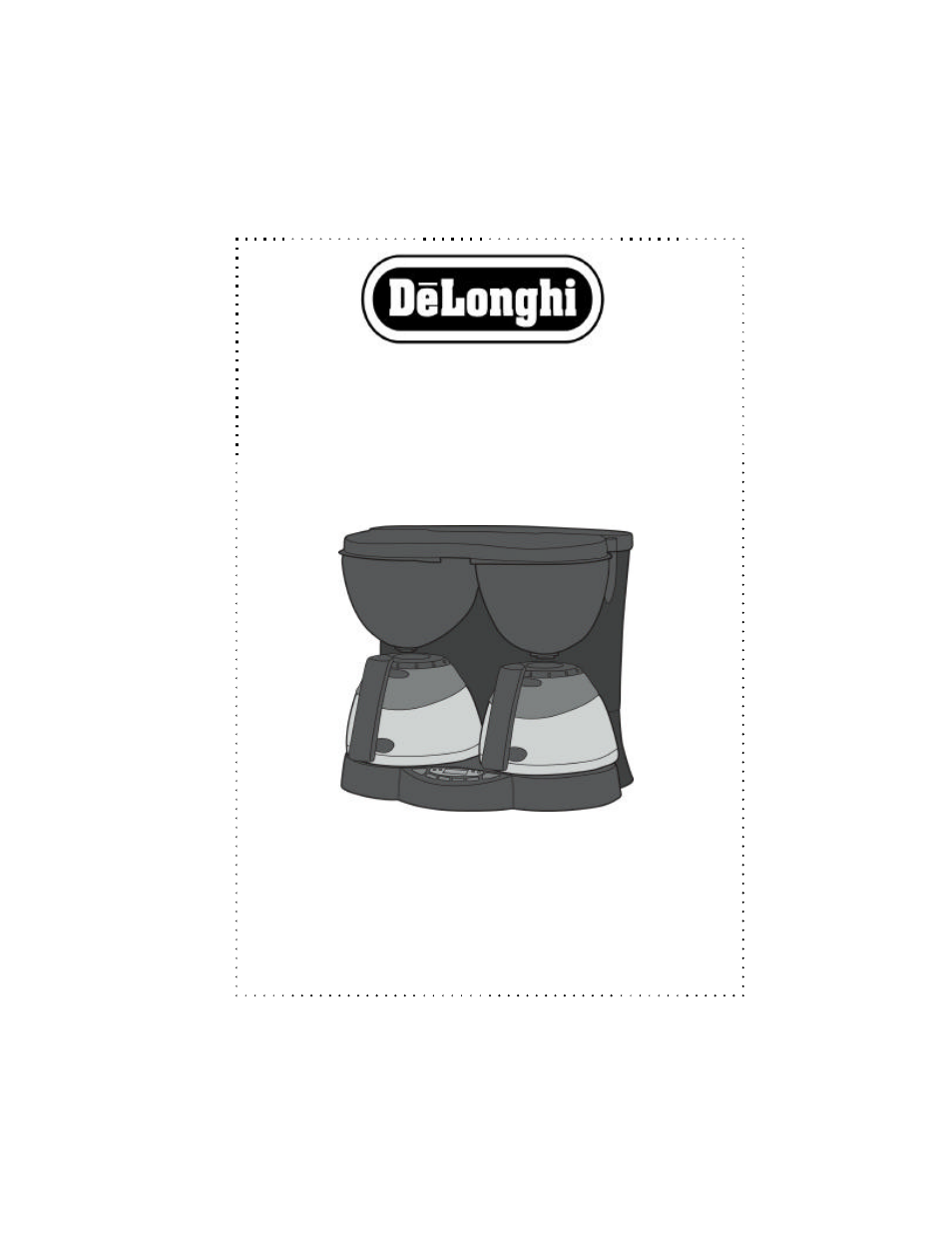 DeLonghi DD1000TC Series User Manual | 55 pages