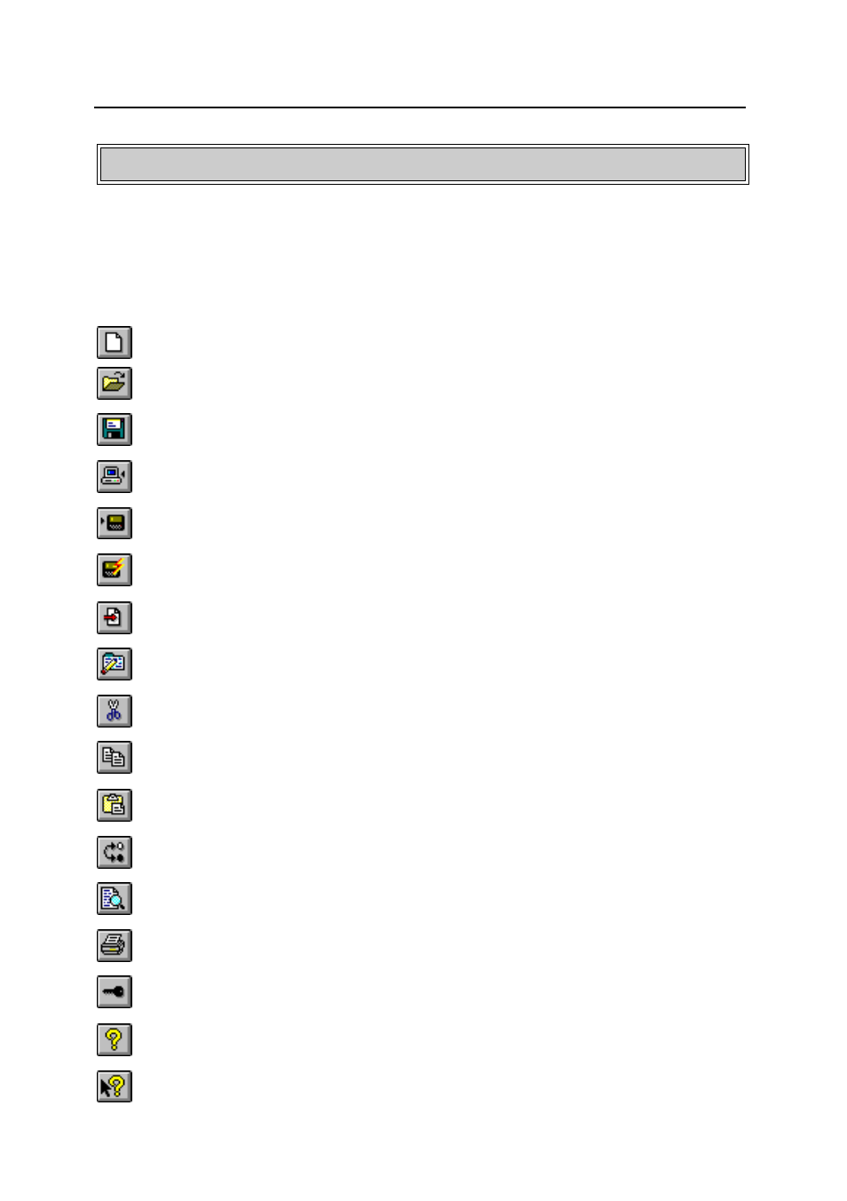Appendix b - the toolbars, Appendix b – the toolbars | Casio PV-750 Plus v3.0 User Manual | Page 37 / 40
