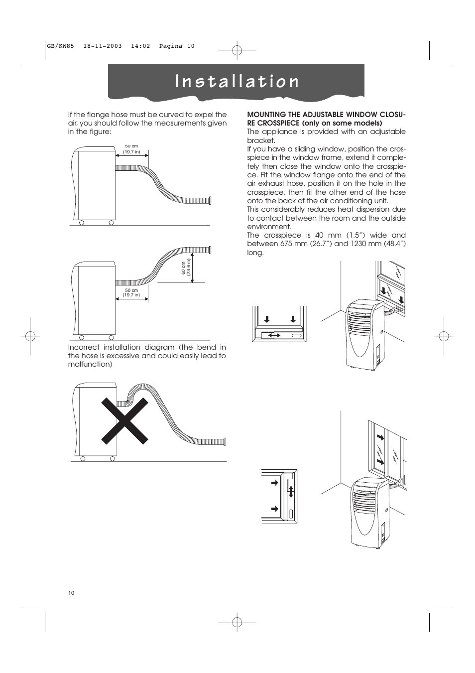 DeLonghi KW 85 User Manual | Page 10 / 14