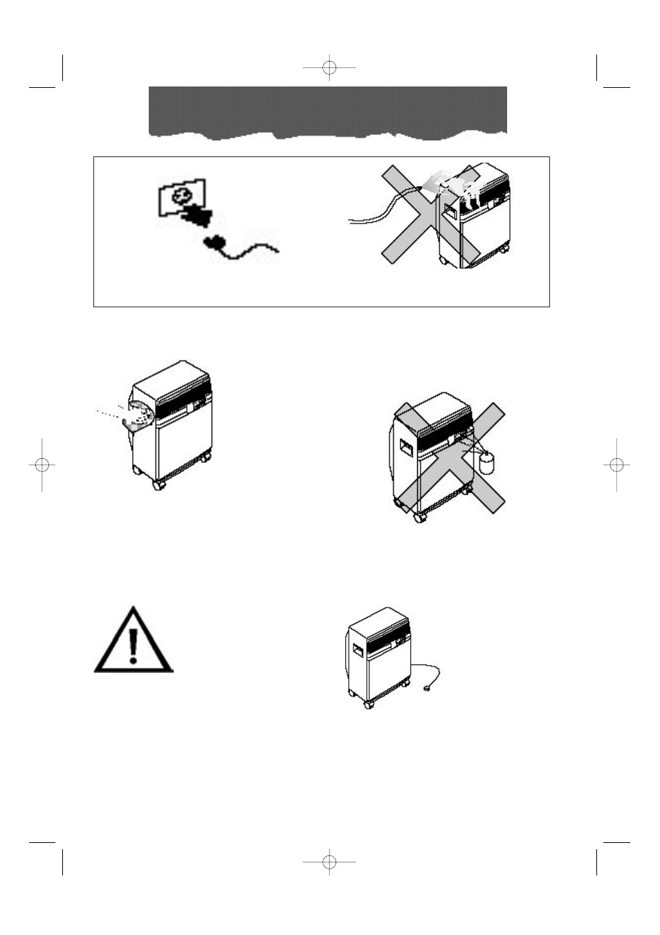 Cleaning and maintenance | DeLonghi PAC260 User Manual | Page 12 / 15