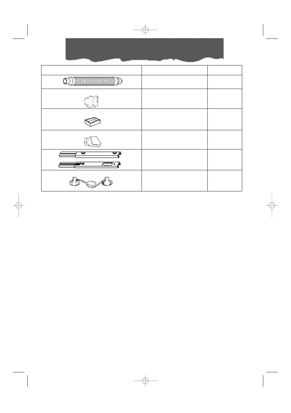 Accessories | DeLonghi PAC260 User Manual | Page 6 / 15