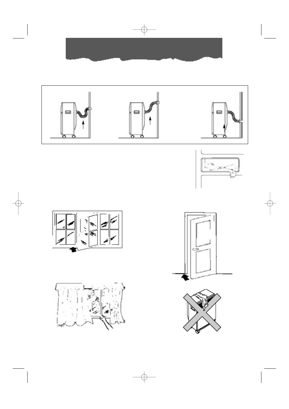 Setting up and recommendations | DeLonghi PAC260 User Manual | Page 9 / 15