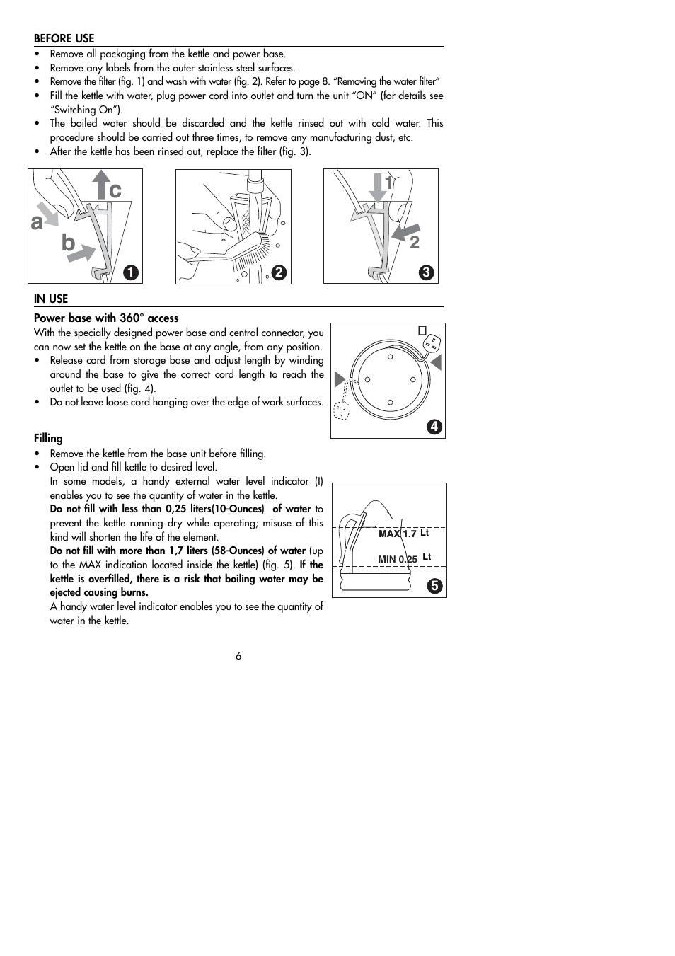 DeLonghi KBM 1511 User Manual | 4 pages