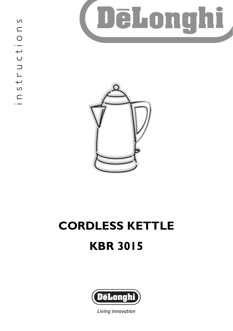 DeLonghi KBR 3015 User Manual | 8 pages
