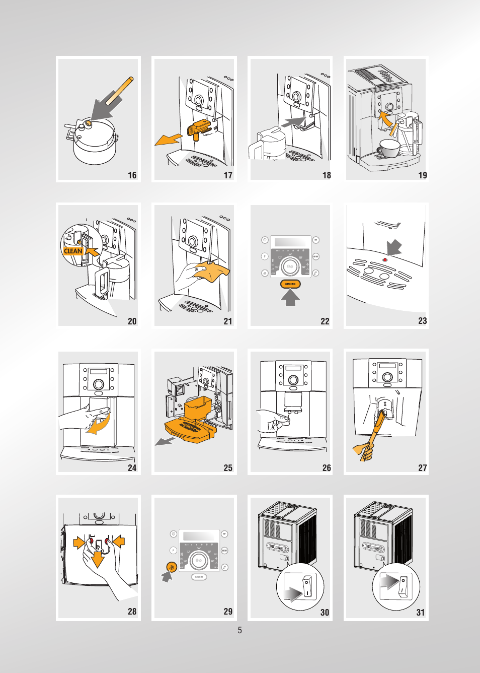 DeLonghi 5500 User Manual | Page 5 / 26