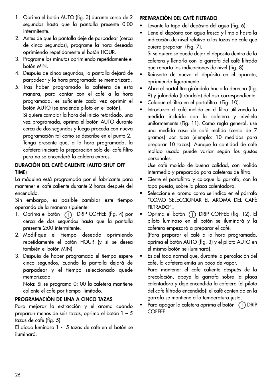 DeLonghi BCO120T User Manual | Page 17 / 41