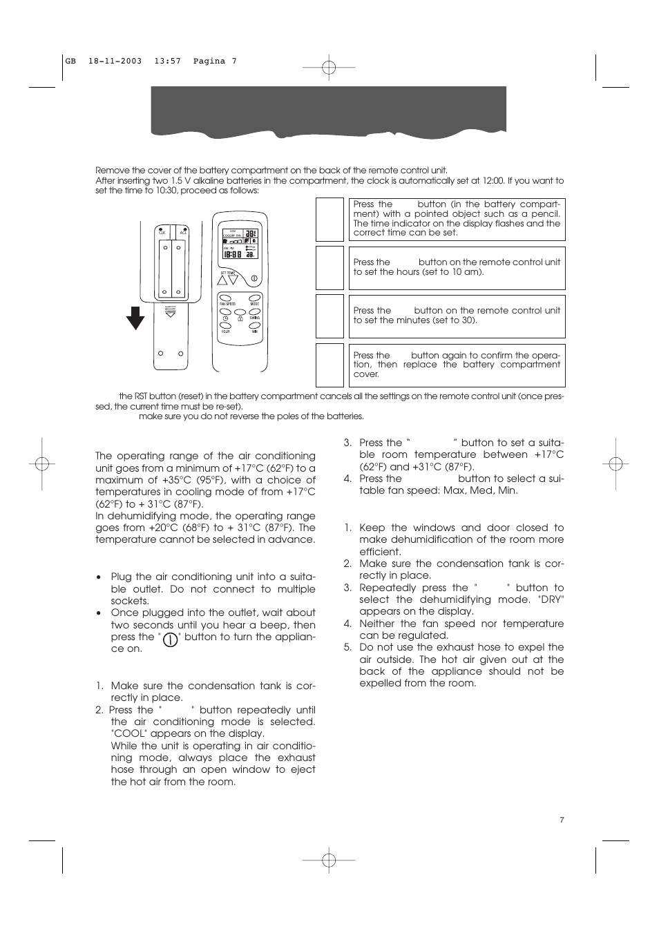 DeLonghi CF 210 User Manual | Page 7 / 14