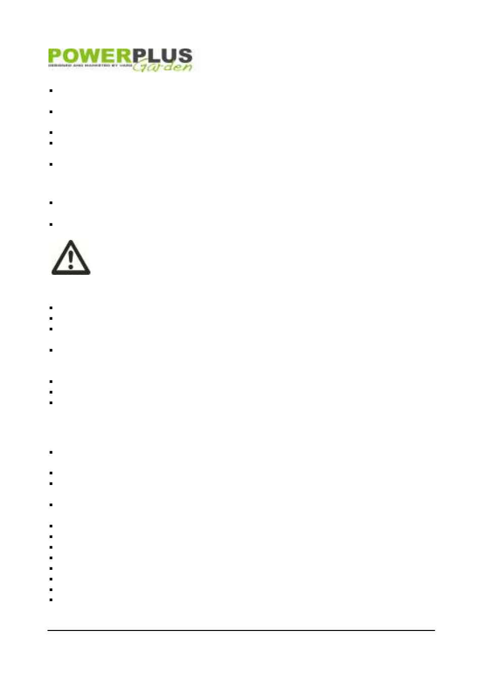Training, Preparation, Operation | Powerplus POW63771 LAWNMOWER 98,5CC 410MM EN User Manual | Page 6 / 16