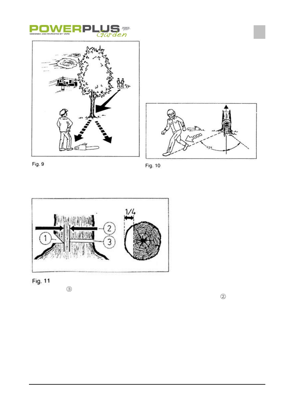 Cleaning and maintenance, Re-tensioning the saw chain | Powerplus POW64251 CHAINSAW 2400W 400MM EN User Manual | Page 13 / 16