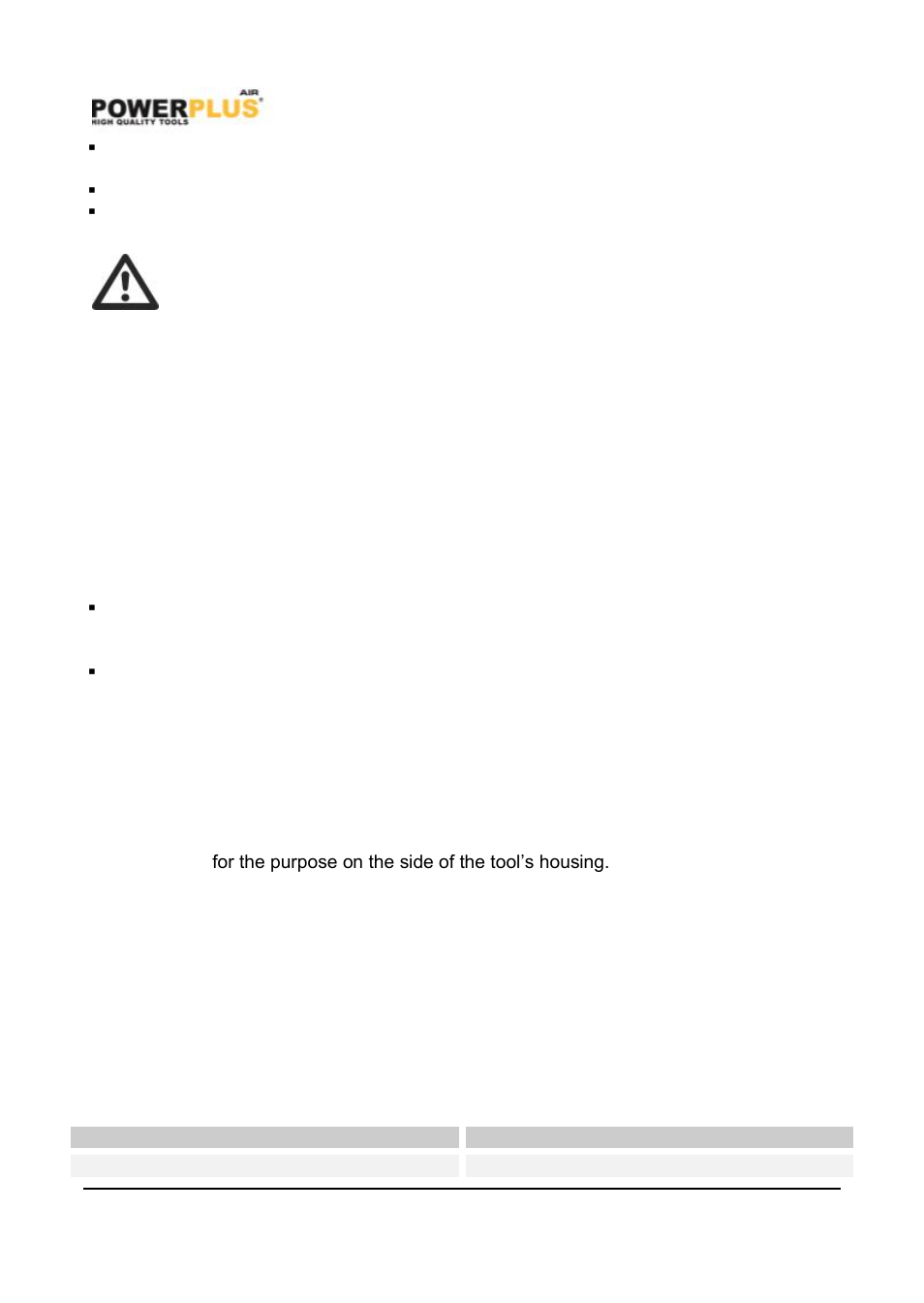 Lubrication, Important, Technical data | Powerplus POWAIR0014 PNEUMATIC SANDBLASTING GUN EN User Manual | Page 9 / 12
