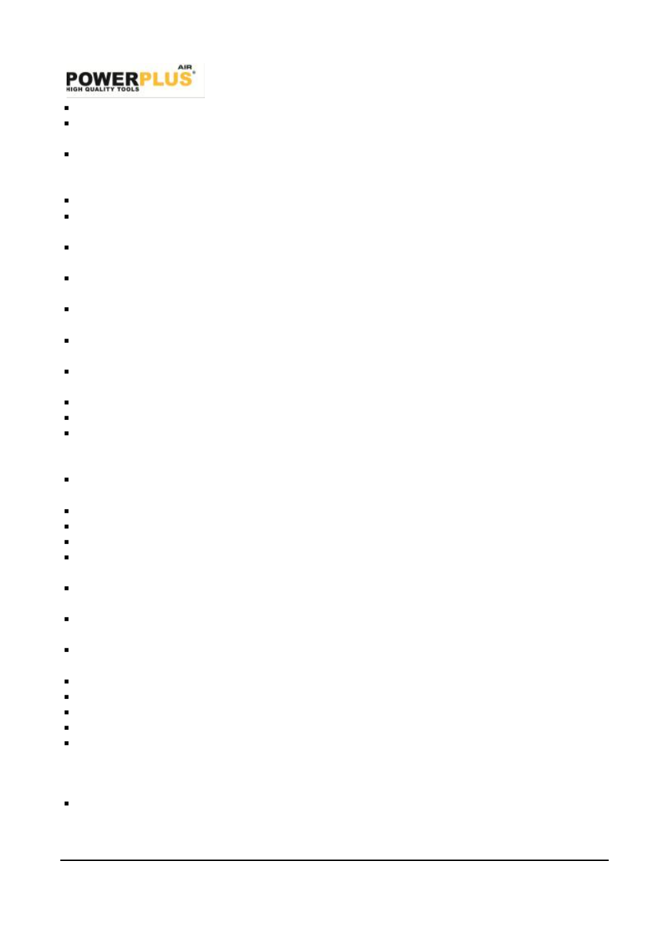 Powerplus POWAIR0310 PNEUMATIC STAPLER/NAILER EN User Manual | Page 3 / 8